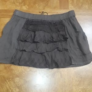 IKKS Girls Brown Skirt.